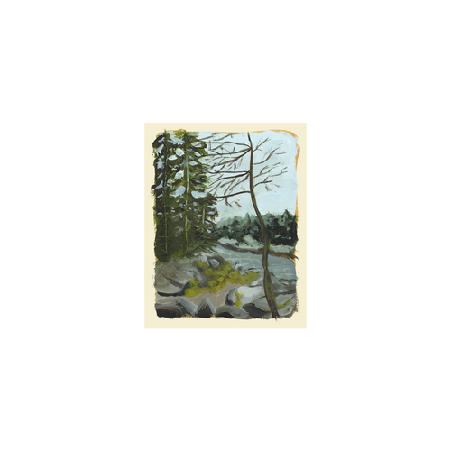 'Quiet Current' Print